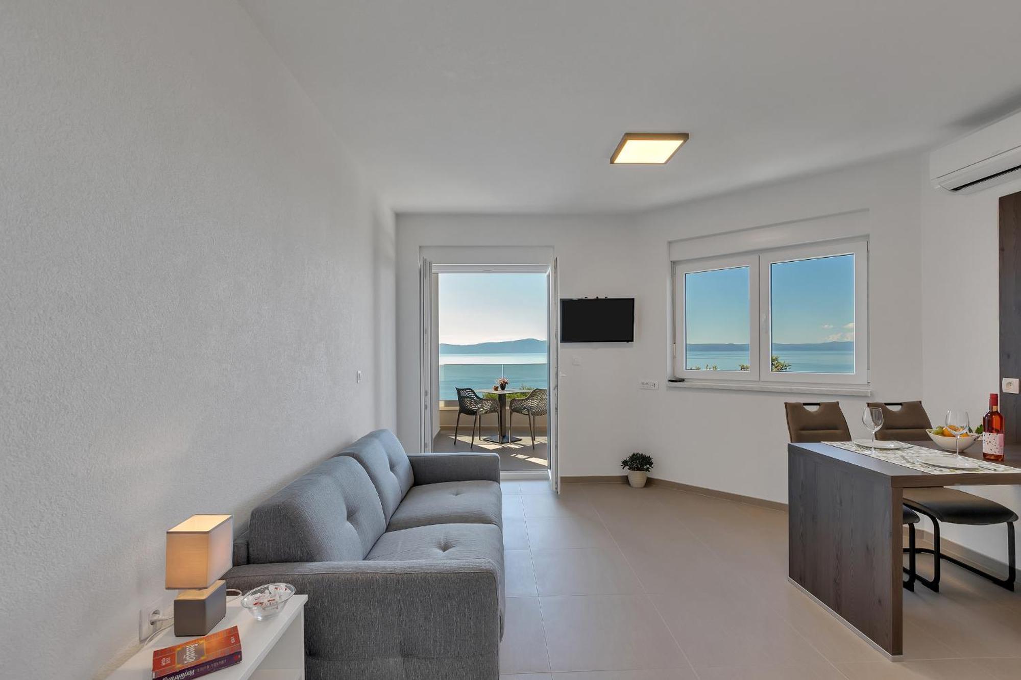 Appartamento Golden Horizon Retreat Podgora Esterno foto