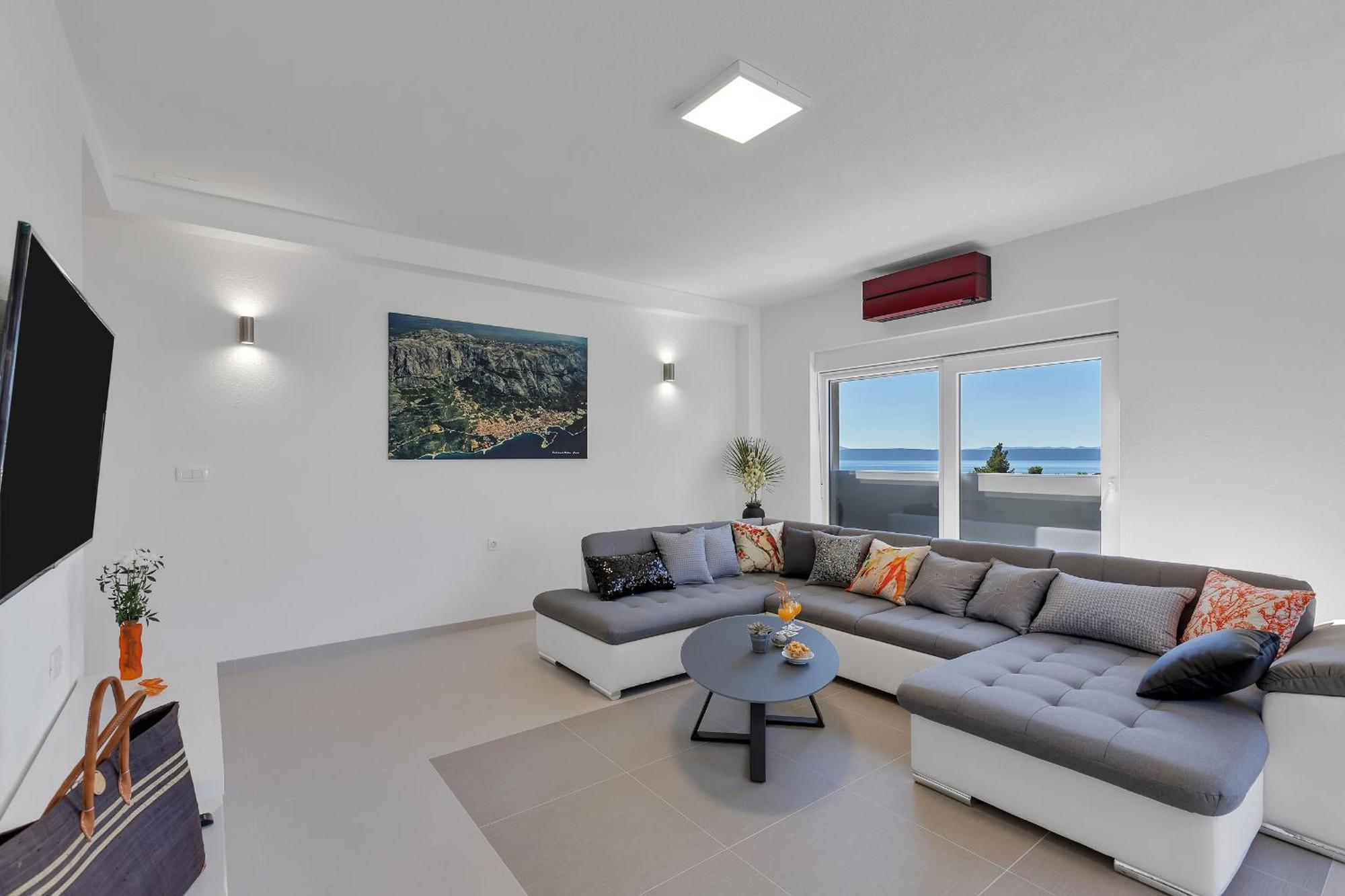 Appartamento Golden Horizon Retreat Podgora Esterno foto