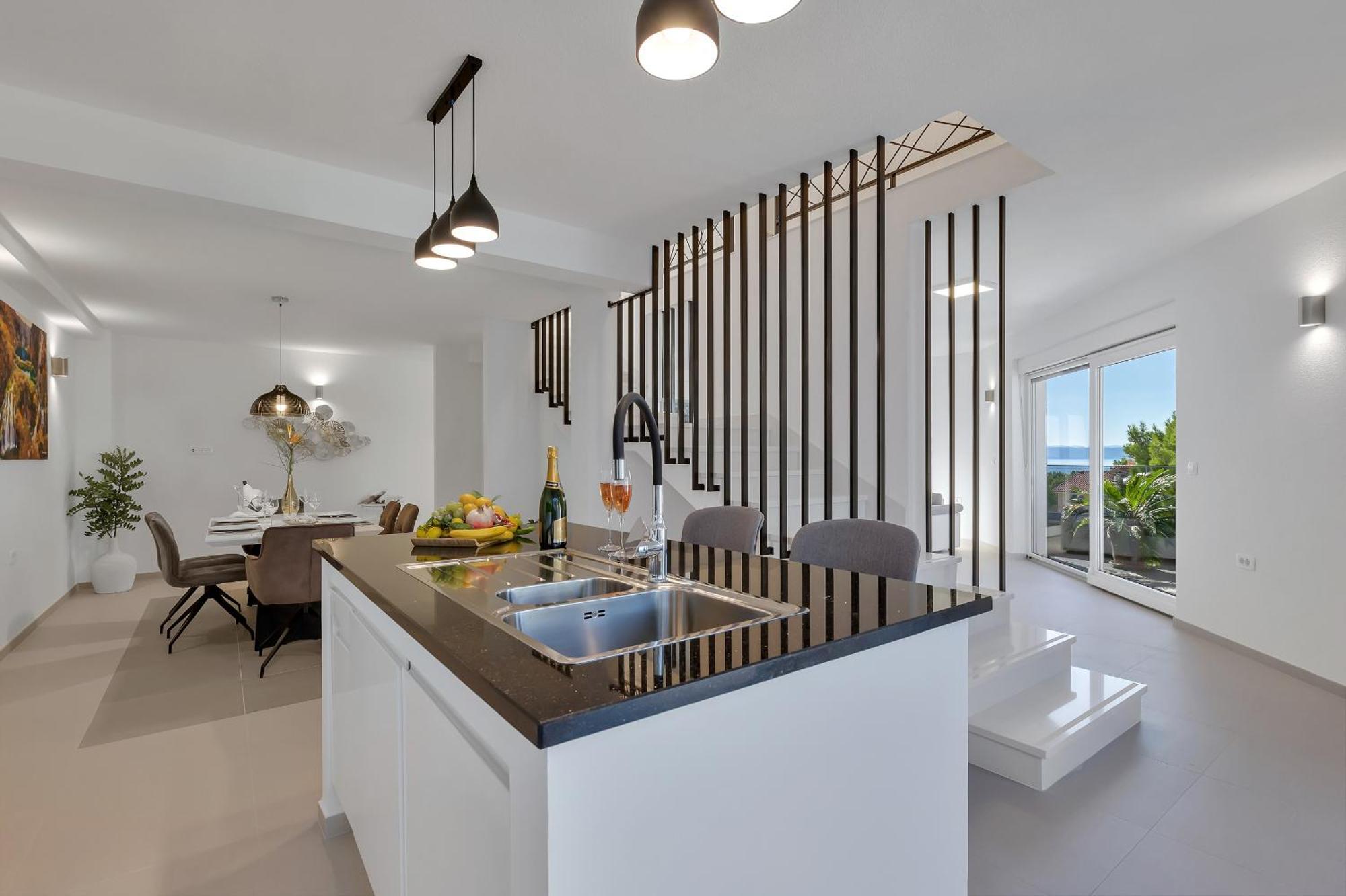 Appartamento Golden Horizon Retreat Podgora Esterno foto