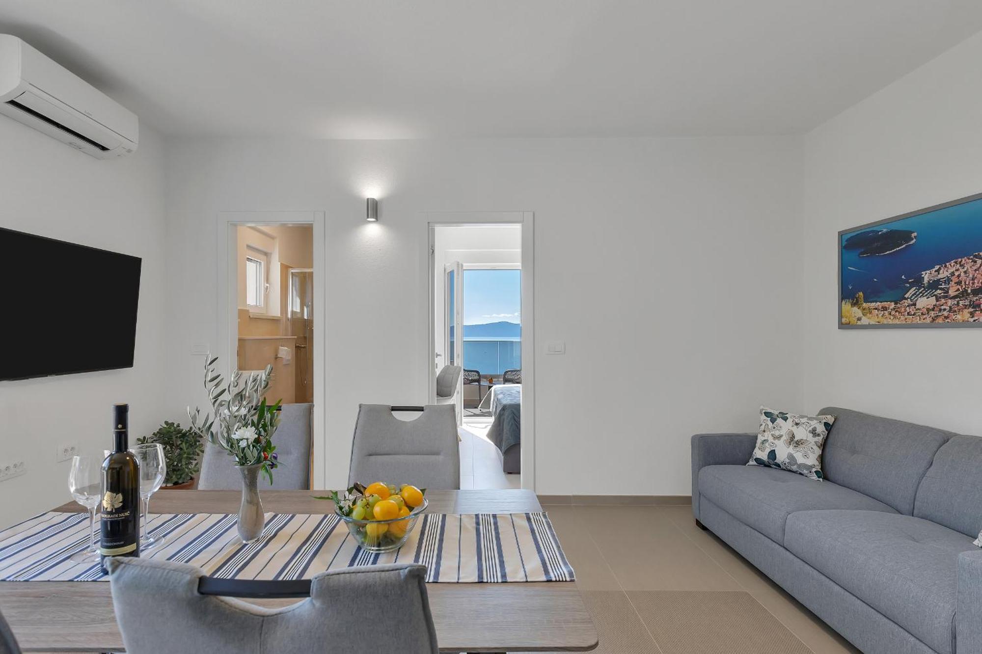 Appartamento Golden Horizon Retreat Podgora Esterno foto