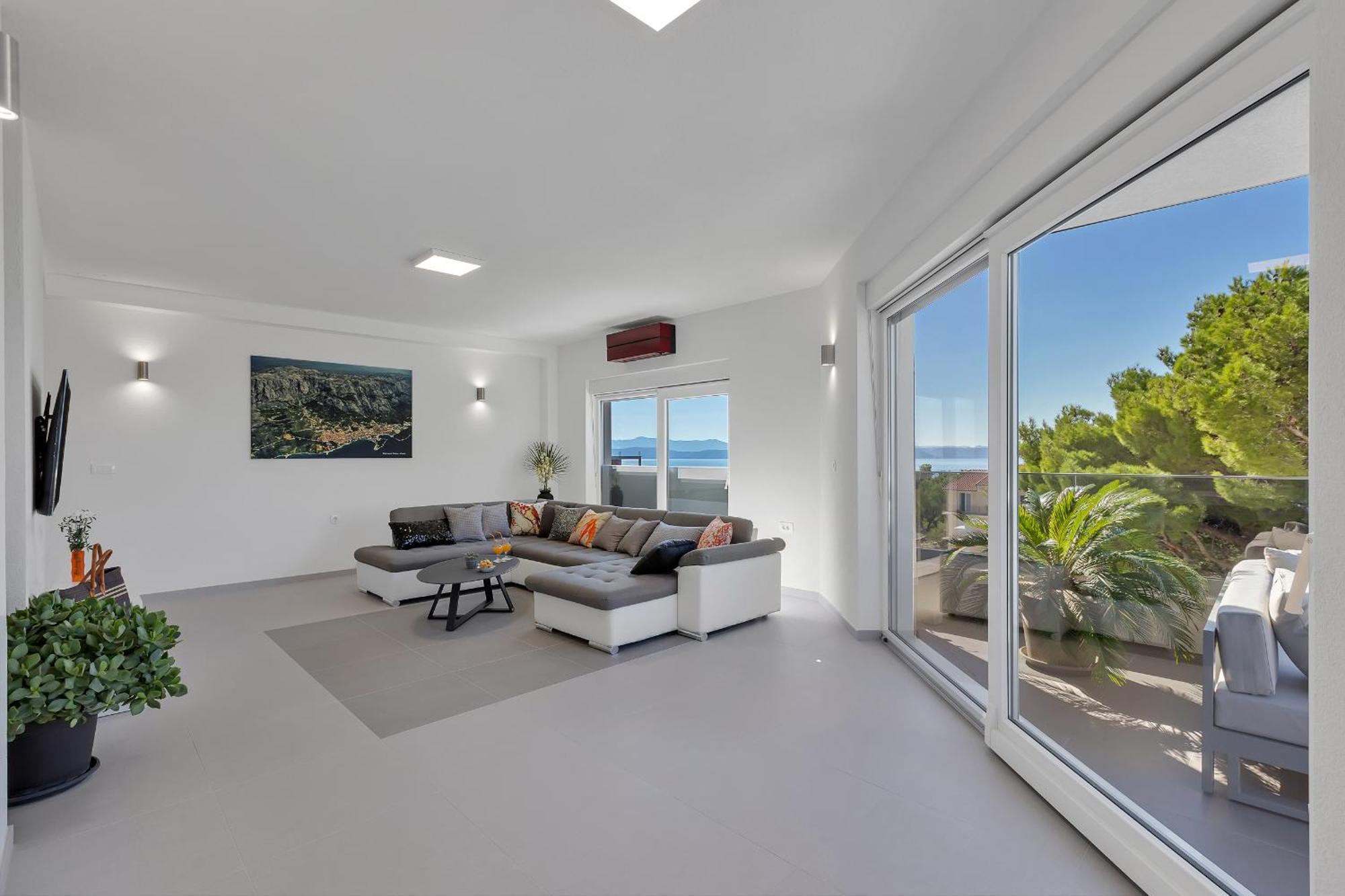 Appartamento Golden Horizon Retreat Podgora Esterno foto