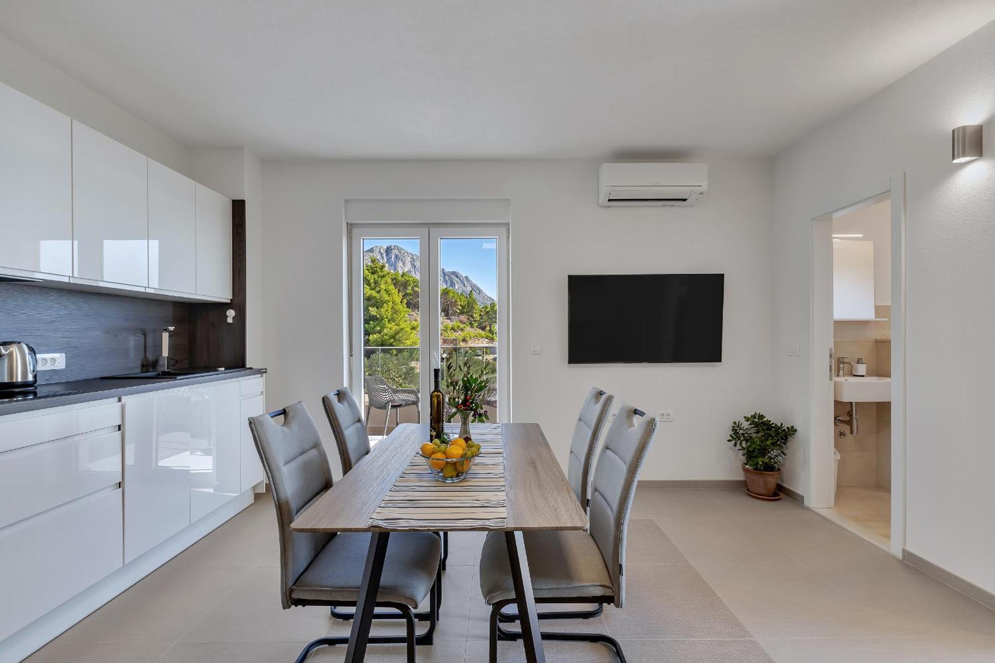 Appartamento Golden Horizon Retreat Podgora Esterno foto
