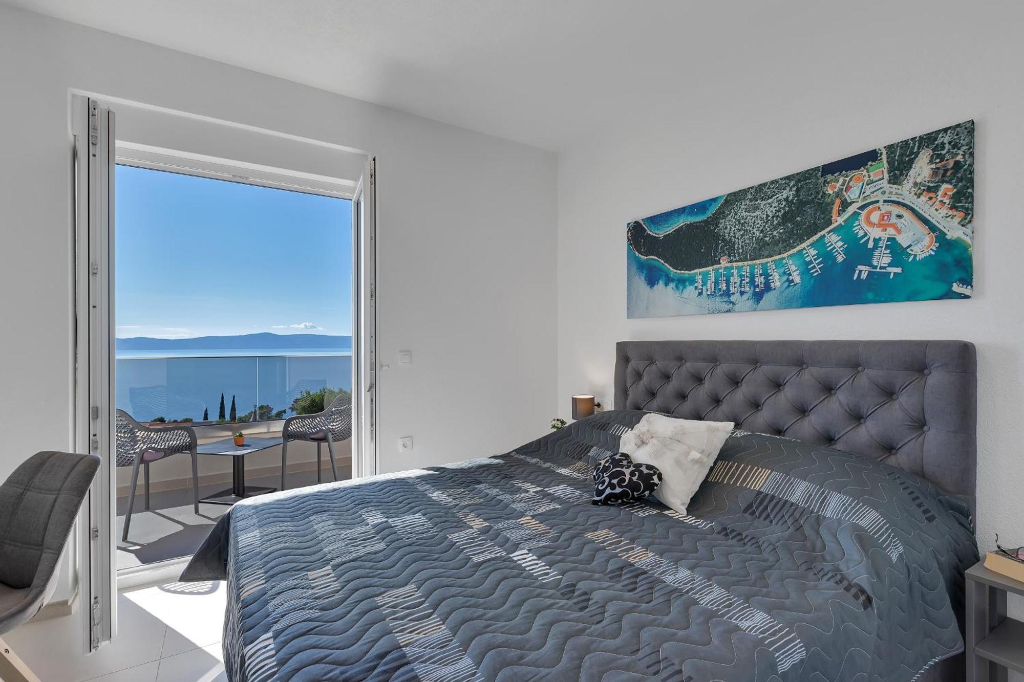 Appartamento Golden Horizon Retreat Podgora Esterno foto