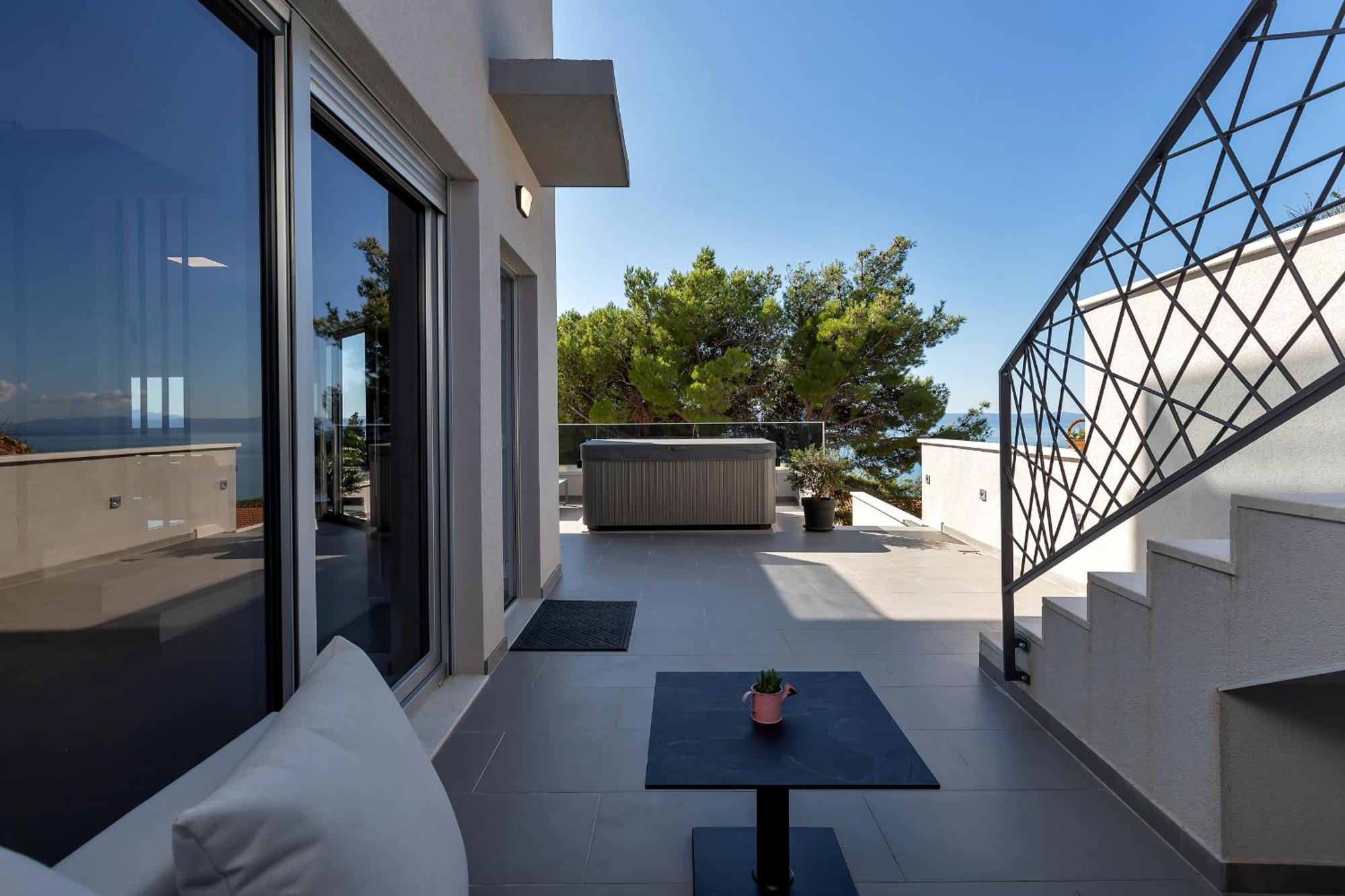 Appartamento Golden Horizon Retreat Podgora Esterno foto