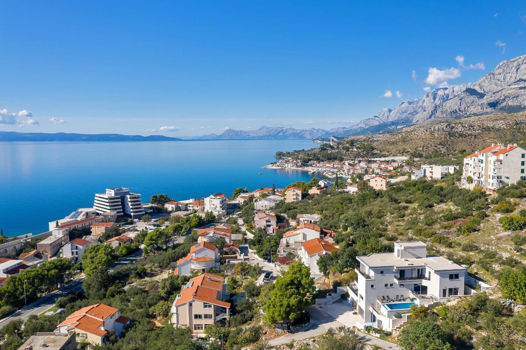 Appartamento Golden Horizon Retreat Podgora Esterno foto