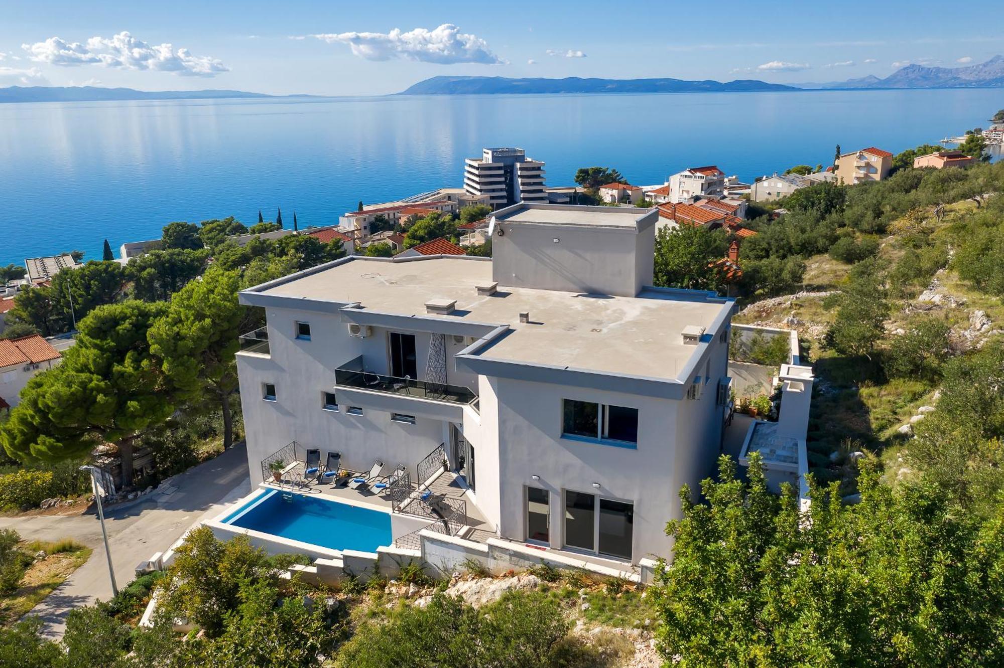 Appartamento Golden Horizon Retreat Podgora Esterno foto