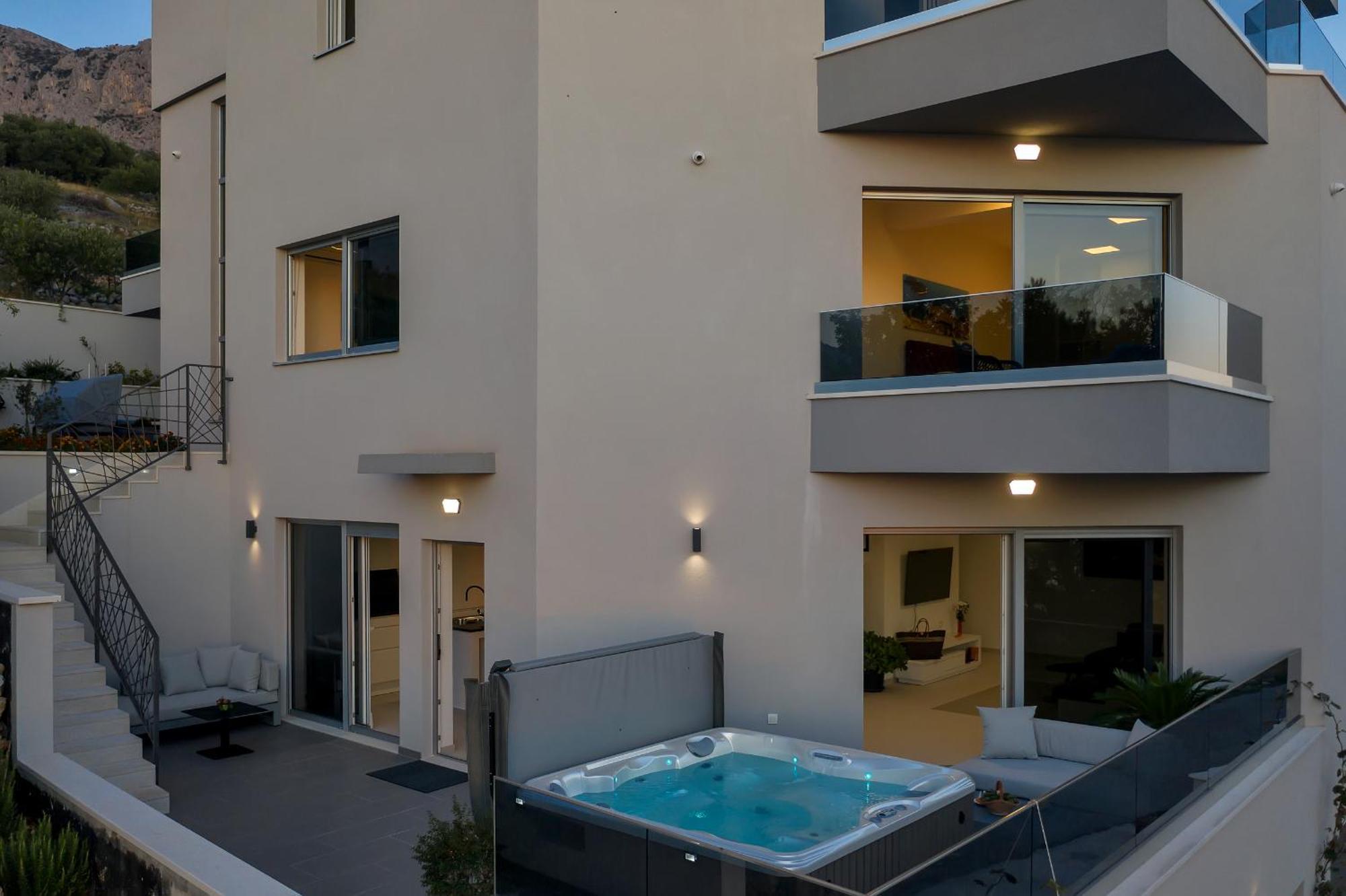 Appartamento Golden Horizon Retreat Podgora Esterno foto