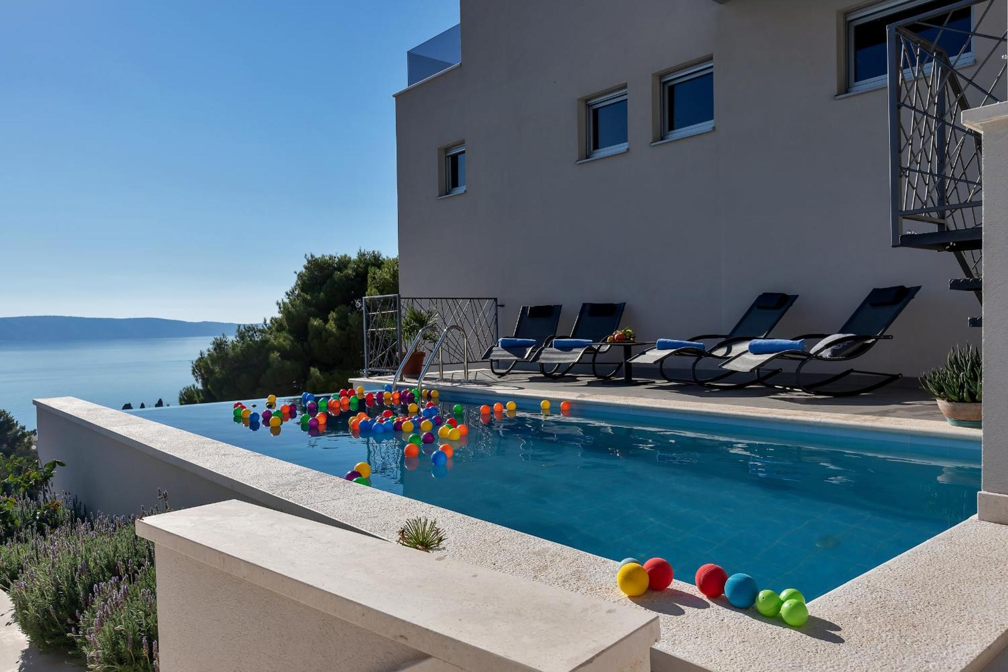Appartamento Golden Horizon Retreat Podgora Esterno foto